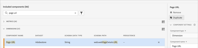 Page URL found and Duplicated