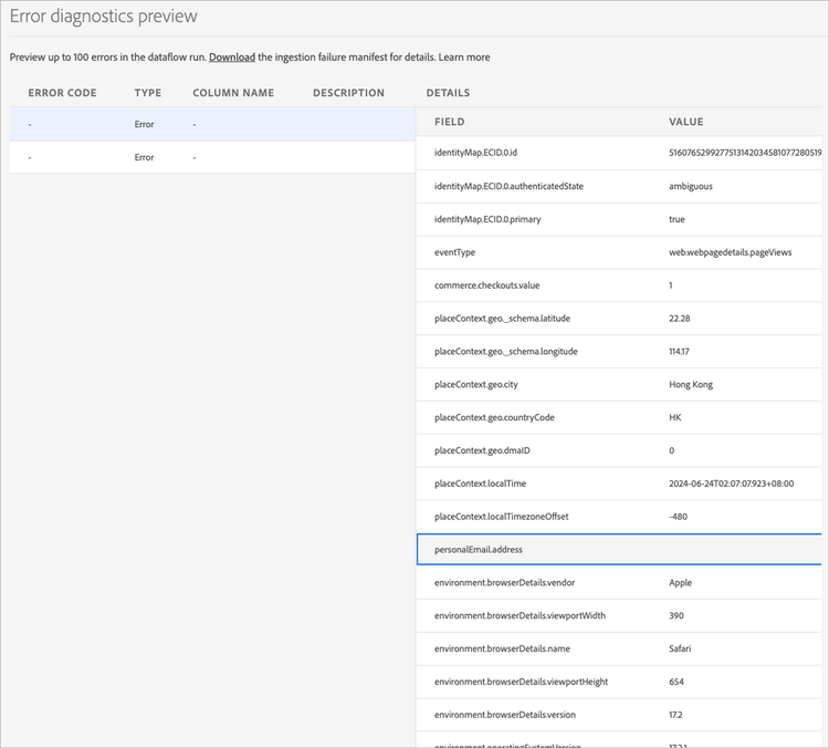 Check out all that glorious, glorious XDM Context 🤤