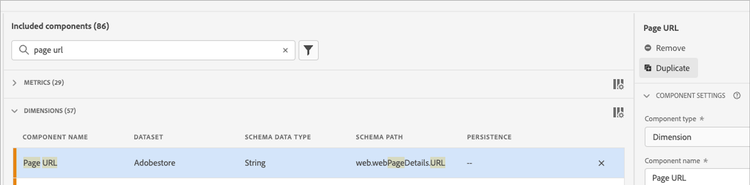 Page URL found and Duplicated