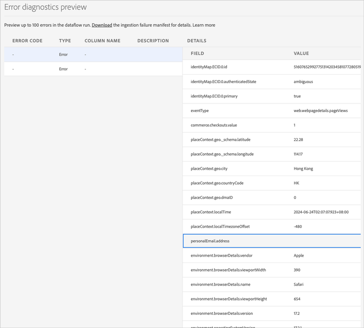 Check out all that glorious, glorious XDM Context 🤤
